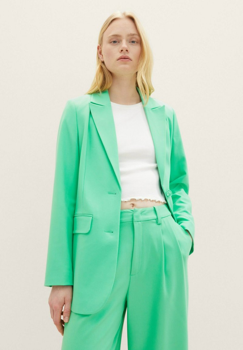 TOM TAILOR Denim MODERN - Kurzmantel - Strong Green