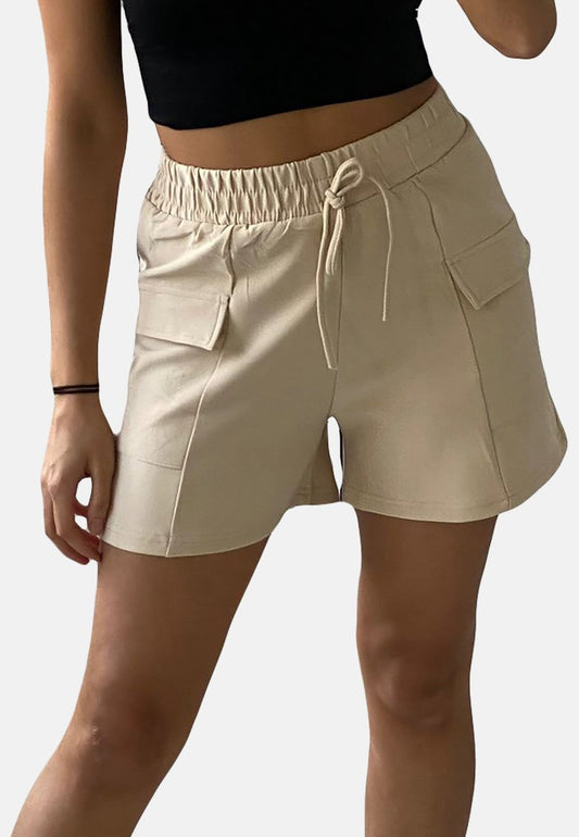  ELEGANTE CHINO BERMUDA - Shorts - Beige