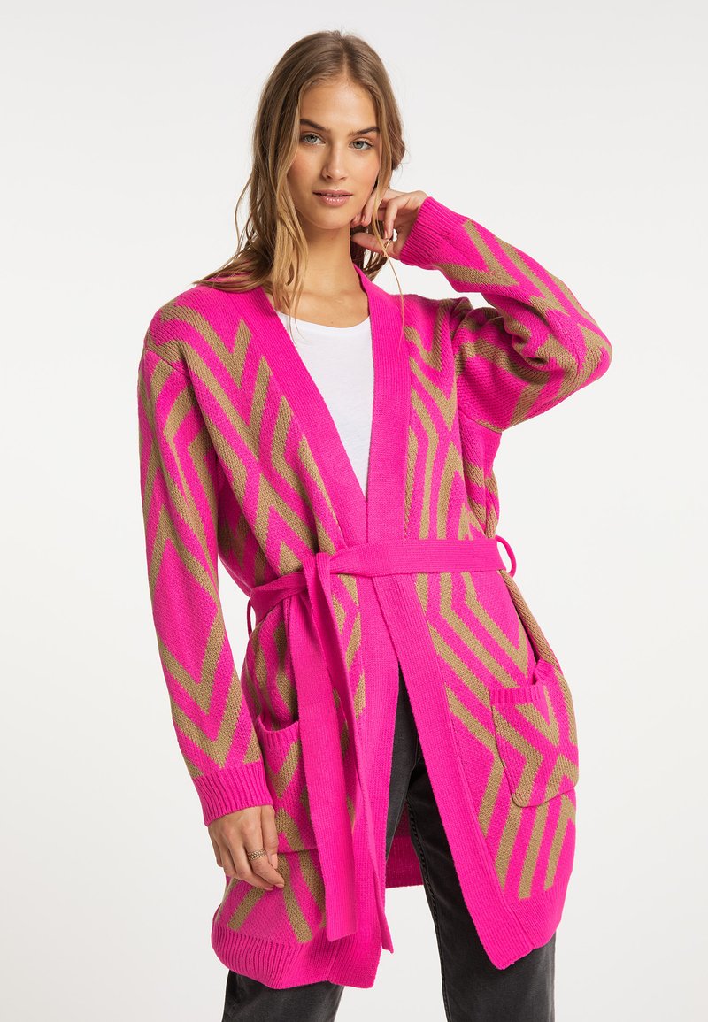 MyMO Strickjacke - Pink Beige