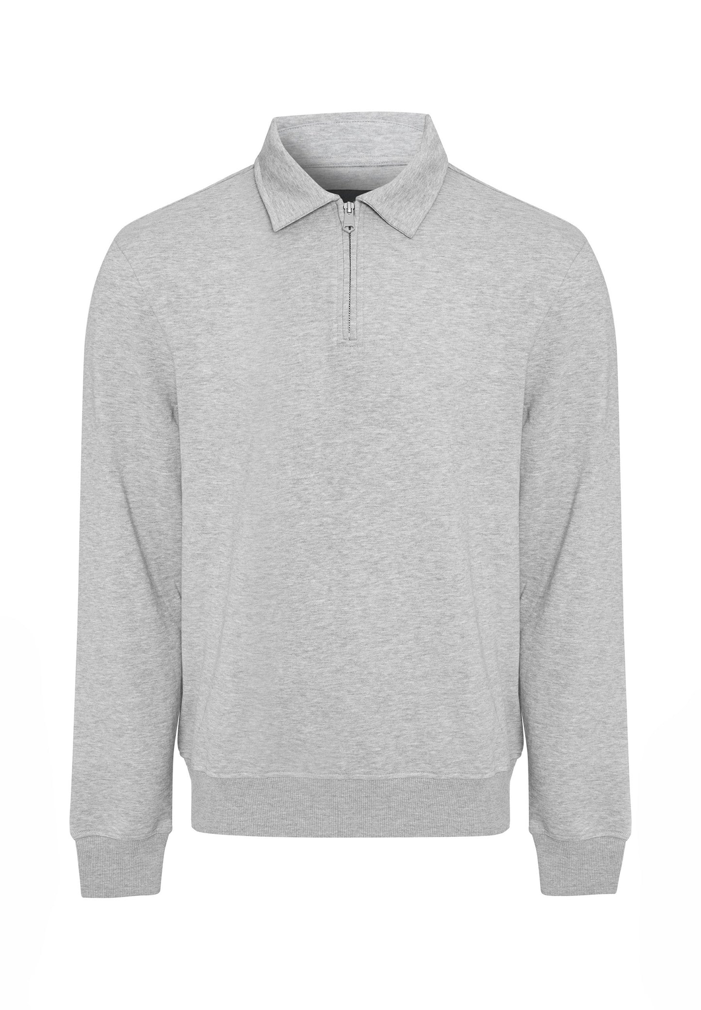Threadbare HACKERLY - Long Sleeved Top - Grey Marl