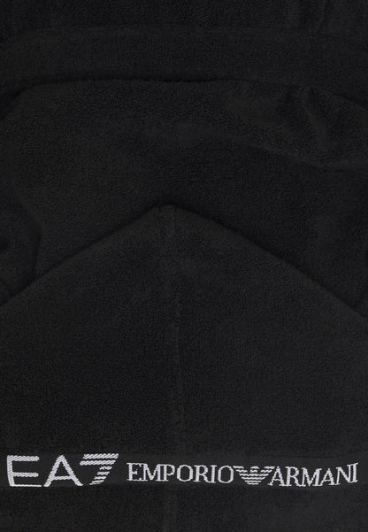 Emporio Armani SEA WORLD CORE BATHROBE - Bademantel - Nero