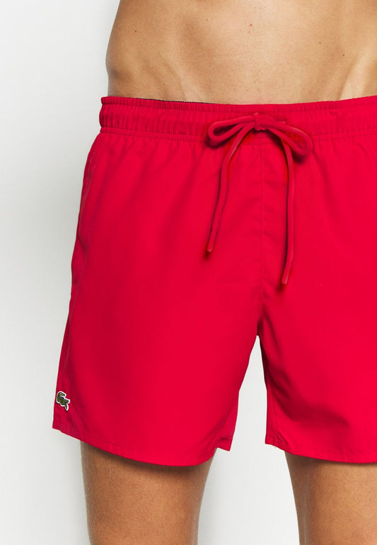 Lacoste Badeshorts - Rouge/marine