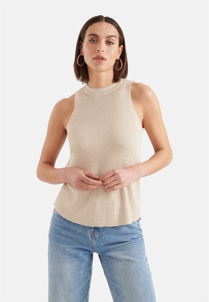  GLITTER - Top - Brown