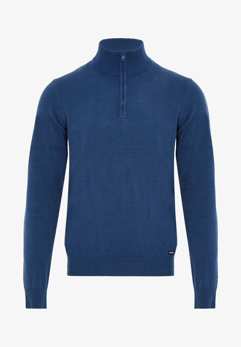  THREADBARE - Strickpullover - Denim Blue