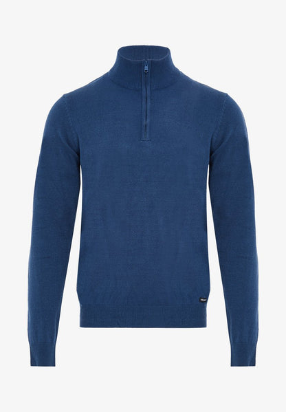  THREADBARE - Strickpullover - Denim Blue