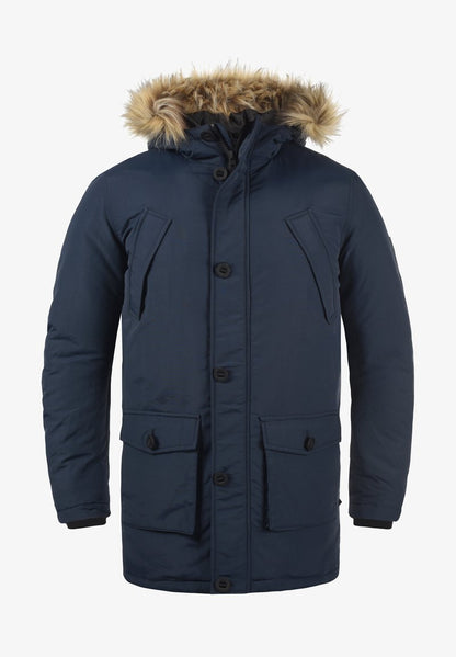 Solid SDFRIGO - Wintermantel - Insignia Blue