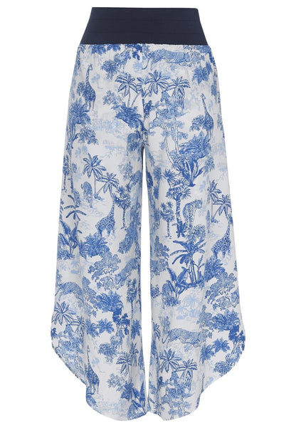  ODETTE - Stoffhose - Blue
