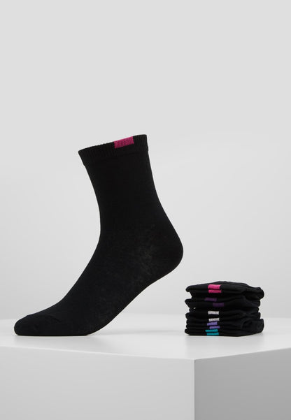  ECODIM CREW SOCKS 5 PACK - Socken - Black