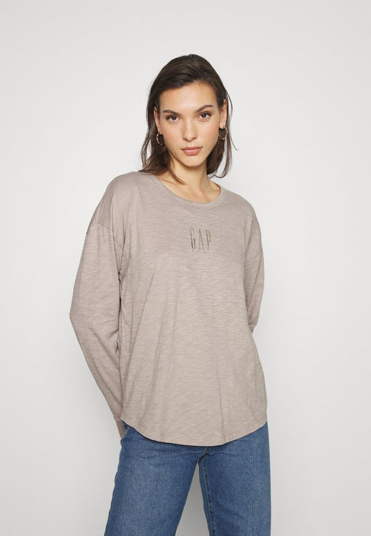  SHINE TEE - Langarmshirt - Quail