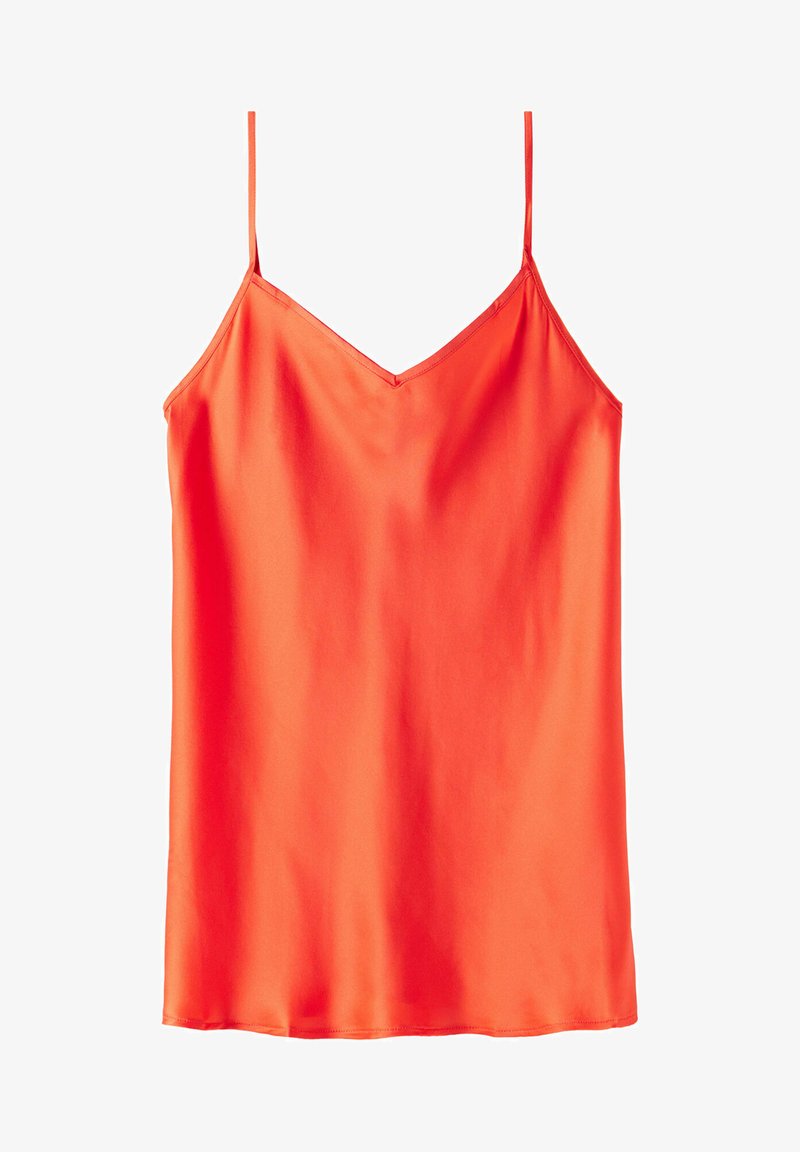 Intimissimi V NECK - Nachtwäsche Shirt - Orange J Flame Scarlet