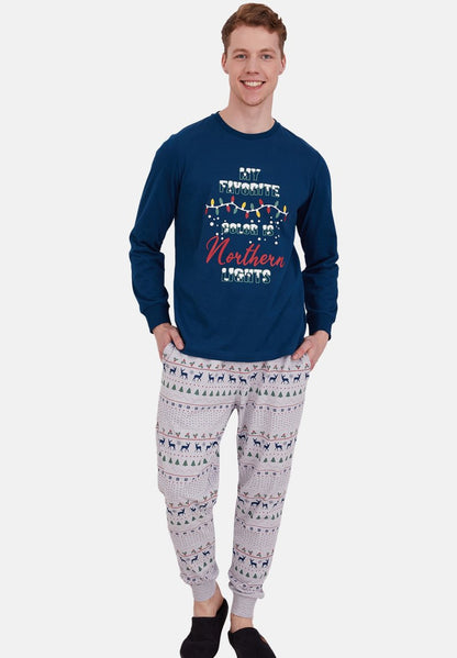  LONG SLEEVE - Nachtwäsche Set - Space