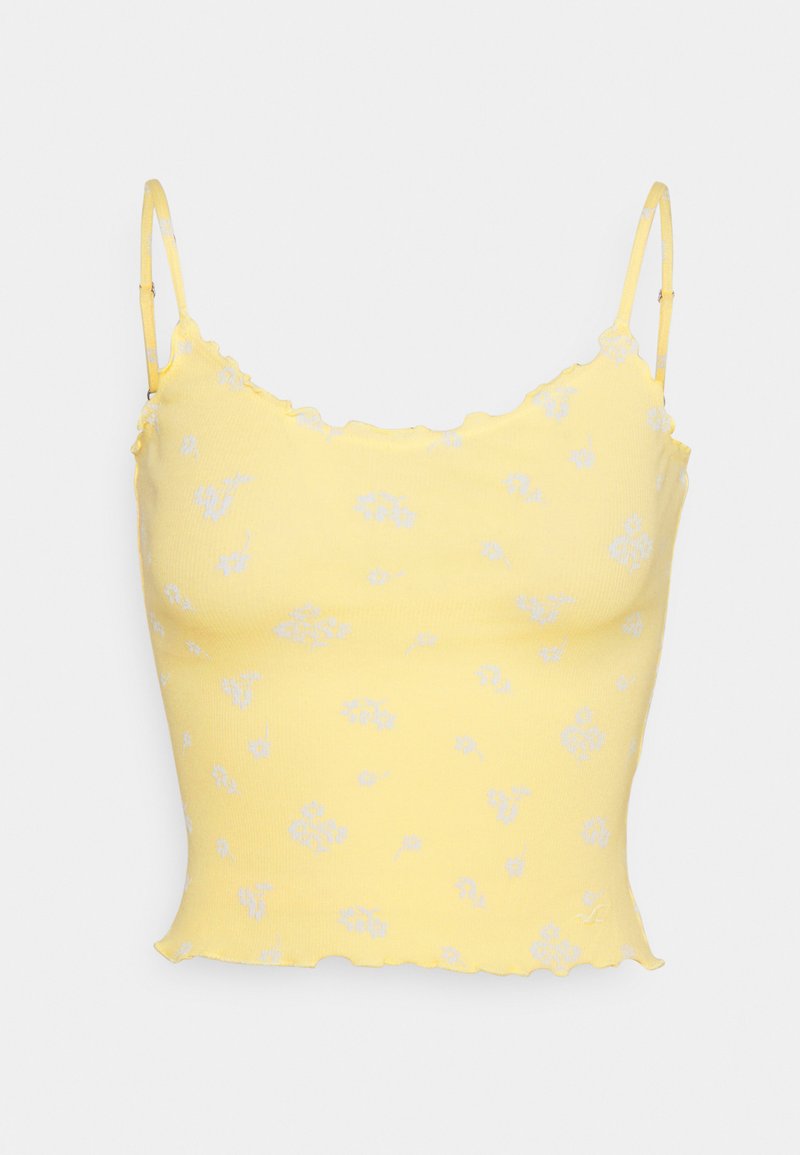 Hollister Co. LETTUCE CAMI 3 PACK - Top - Yellow/black