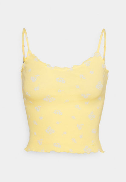 Hollister Co. LETTUCE CAMI 3 PACK - Top - Yellow/black