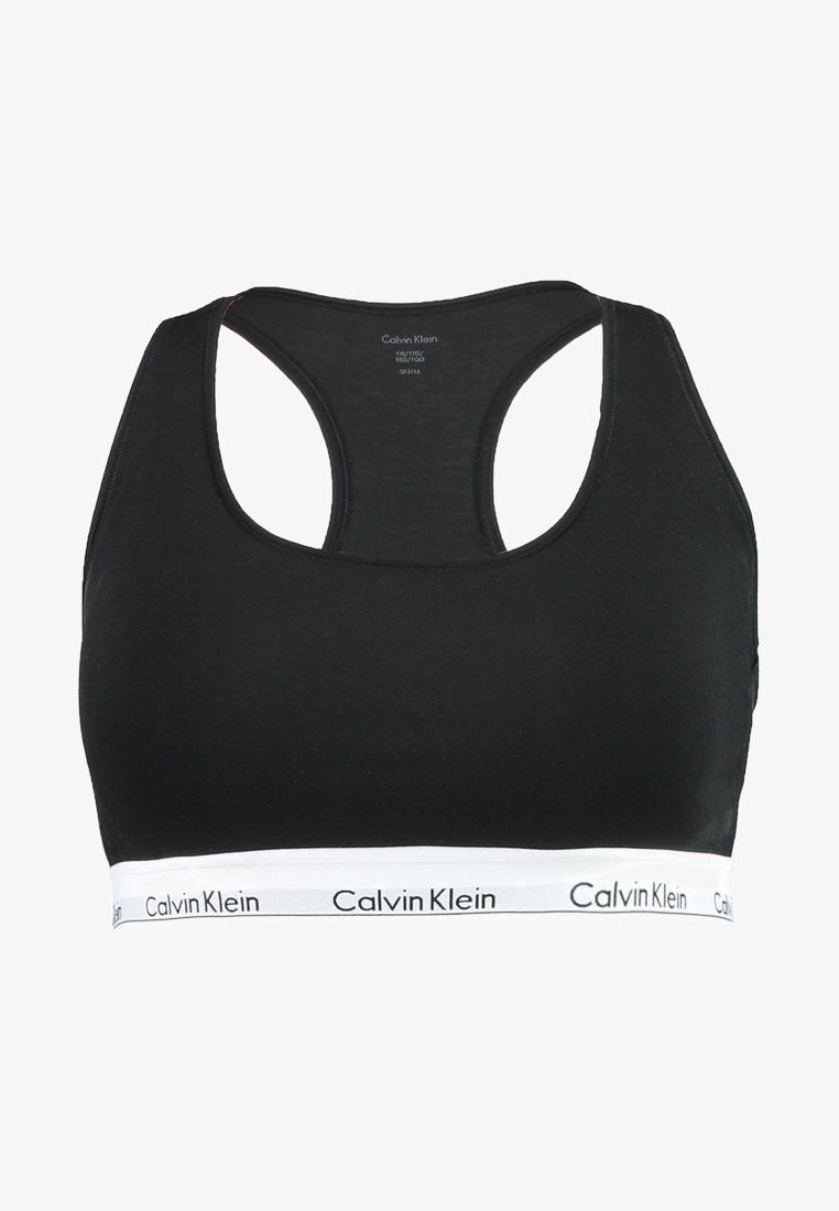 CALVIN KLEIN UNDERWEAR UNLINED BRALETTE - Bustier - Black