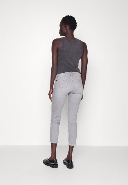 7 For All Mankind ROXANNE ANKLE - Jeans Skinny Fit - Grey