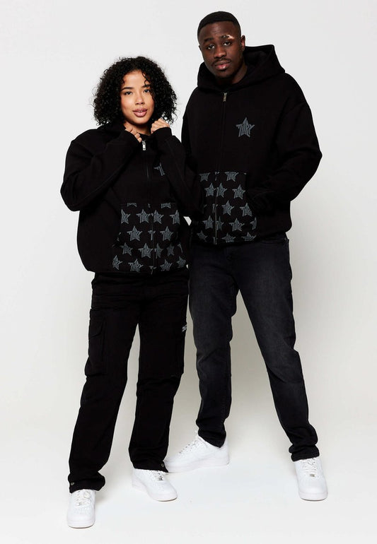  STARRY - Sweatjacke - Black