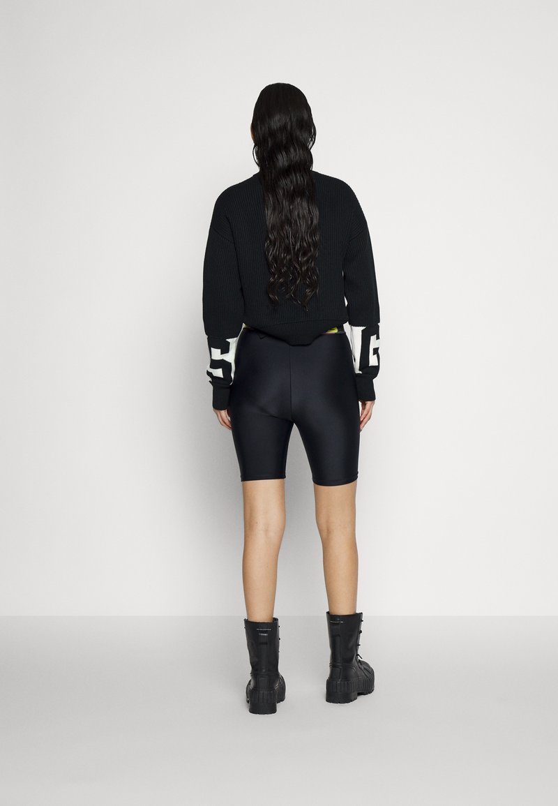 GCDS SPONGEBOB CYCLIST - Leggings - Hosen - Black