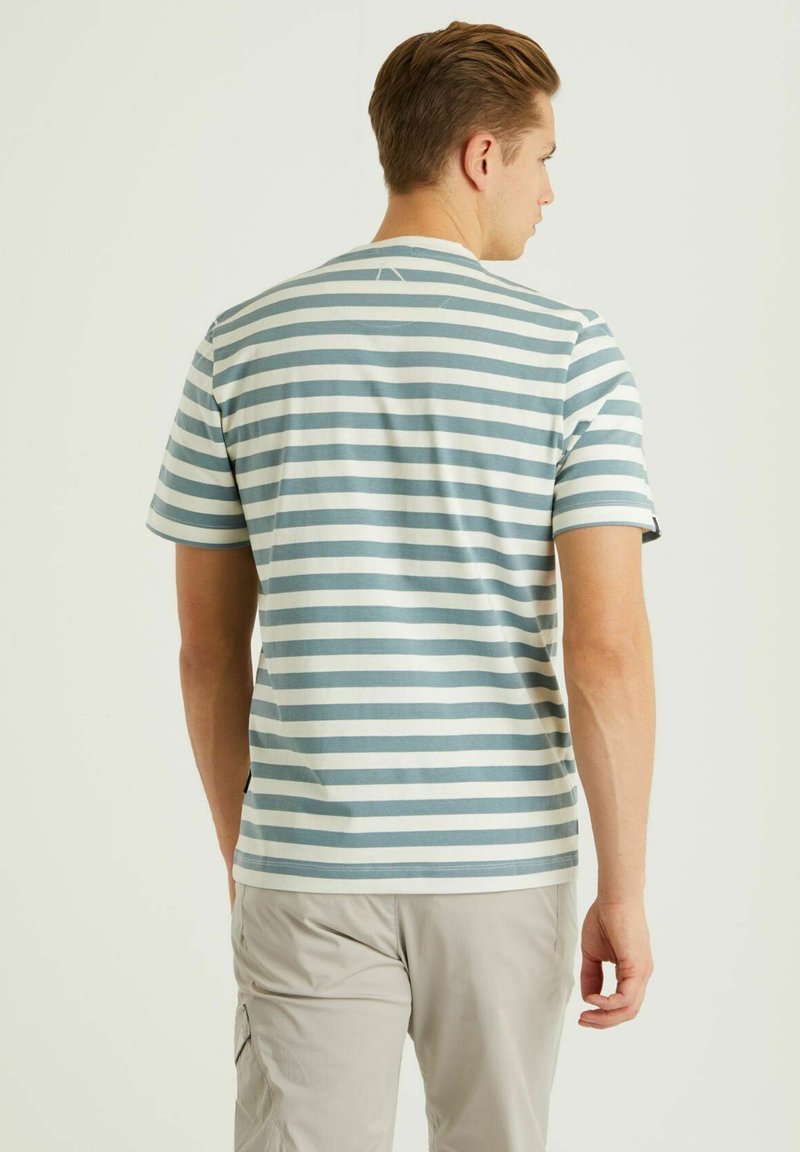  BRETON - T-Shirt Print - Light Blue
