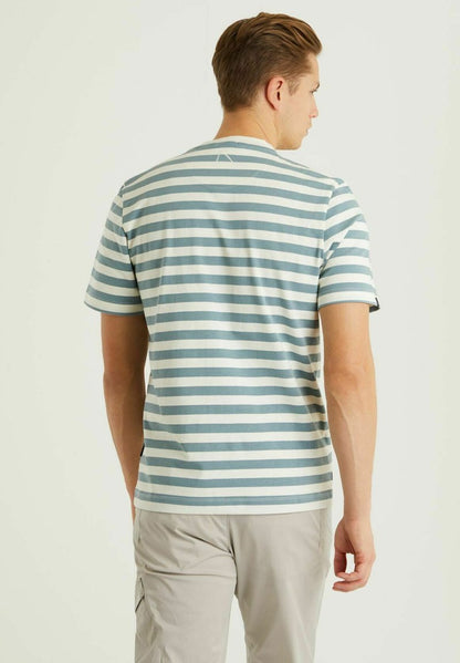  BRETON - T-Shirt Print - Light Blue