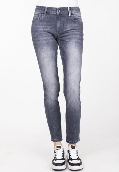  ALICIA - Jeans Slim Fit - Grey Used