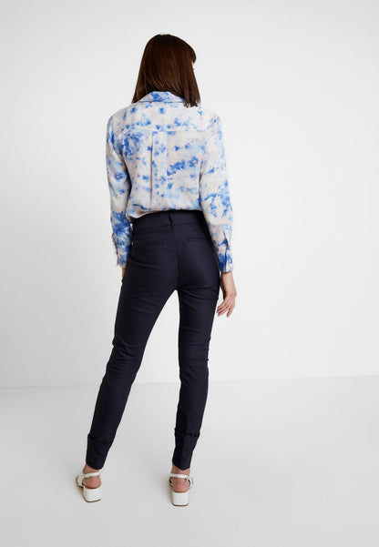 Mos Mosh BLAKE NIGHT LONG PANT - Stoffhose - Navy
