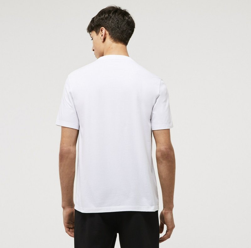 Lacoste Nachtwäsche Shirt - Blanc