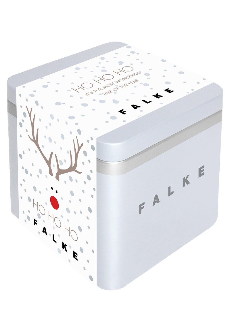 Falke HAPPY GIFTBOX 3-PACK COTTON-MIX - Socken - Black/berry