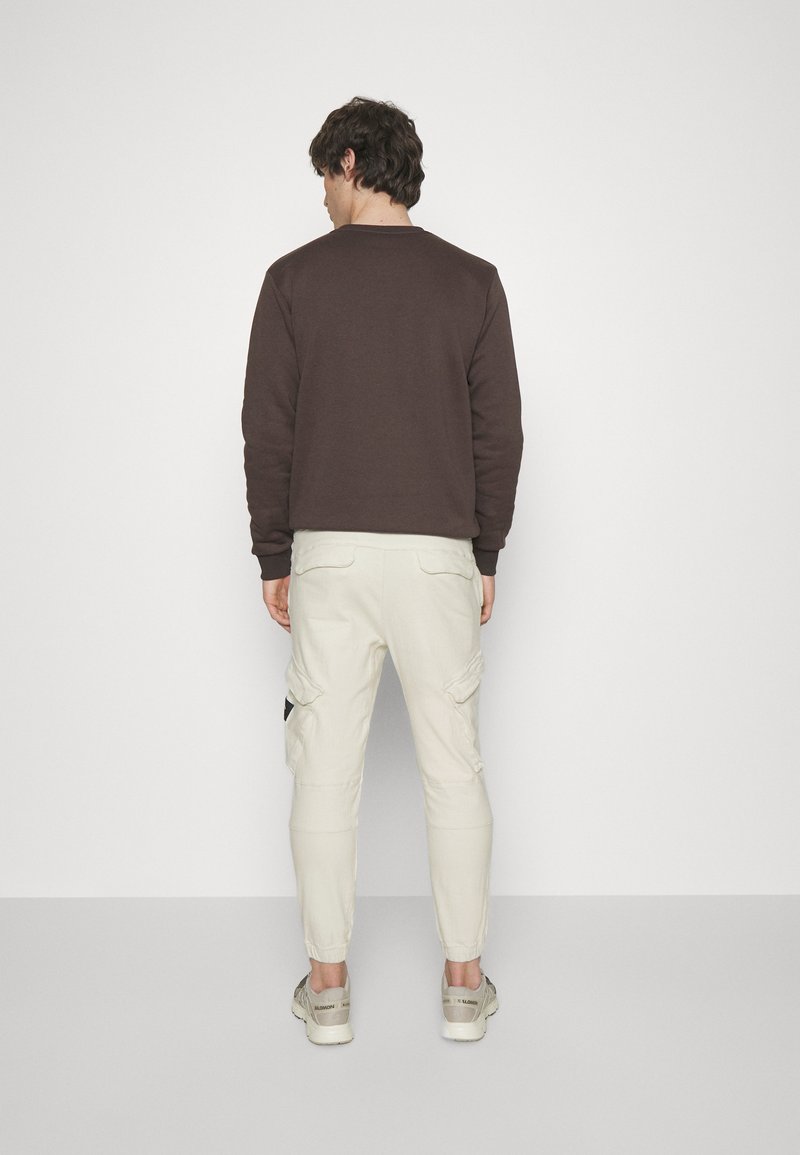Denim Project UTILITY PANT UNISEX - Cargohose - Light Grey