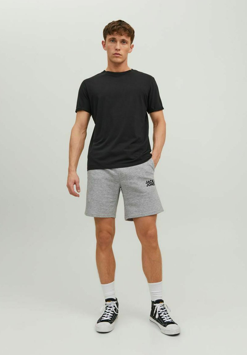 Jack & Jones JPSTNEWSOFT - Shorts - Light Grey Melange