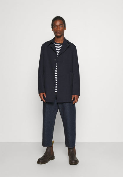 Selected Homme SLHDRAPER COAT - Kurzmantel - Sky Captain