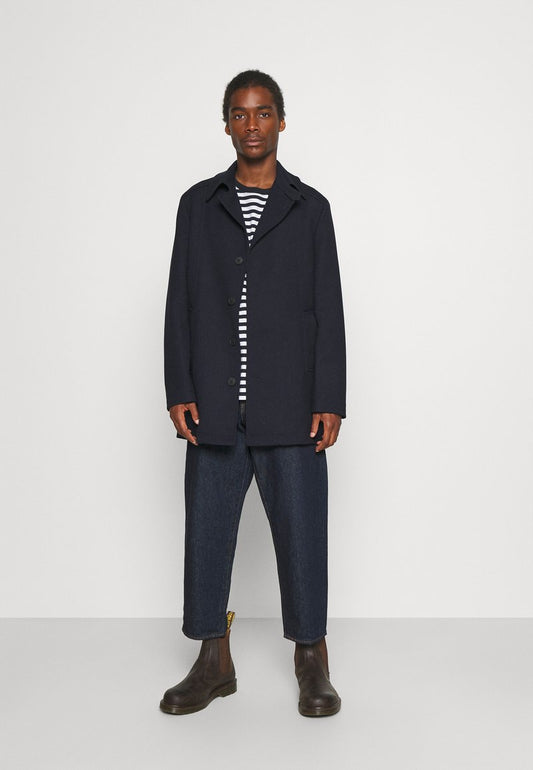 Selected Homme SLHDRAPER COAT - Kurzmantel - Sky Captain