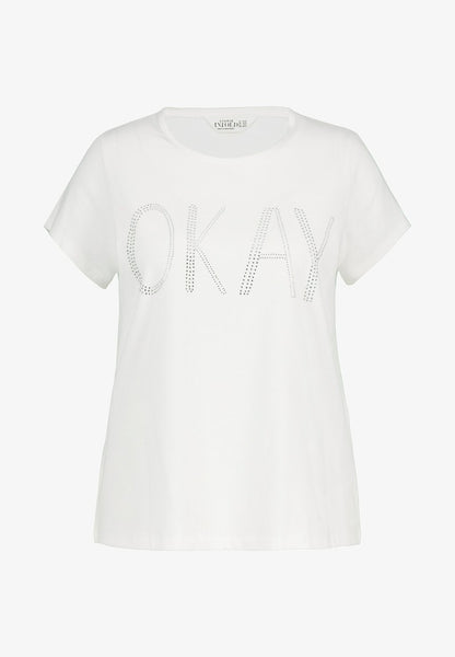  T-Shirt Print - Blanc Cassé