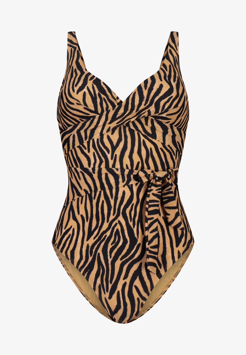 BEACHLIFE Badeanzug - Bruin Zwart