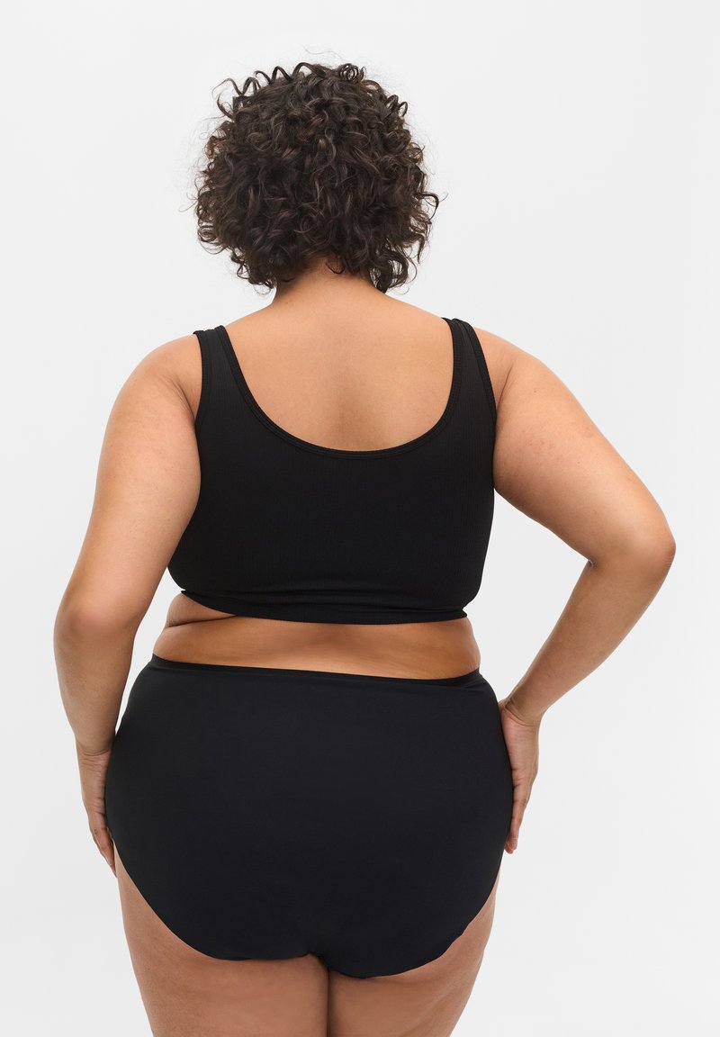  MIT EXTRA HOHER TAILLE - Slip - Black