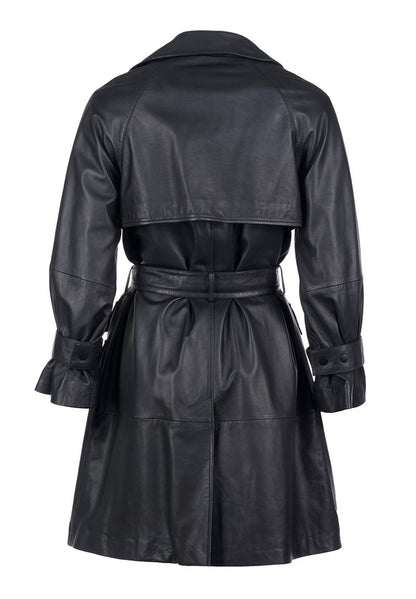 Maze Trenchcoat - Black