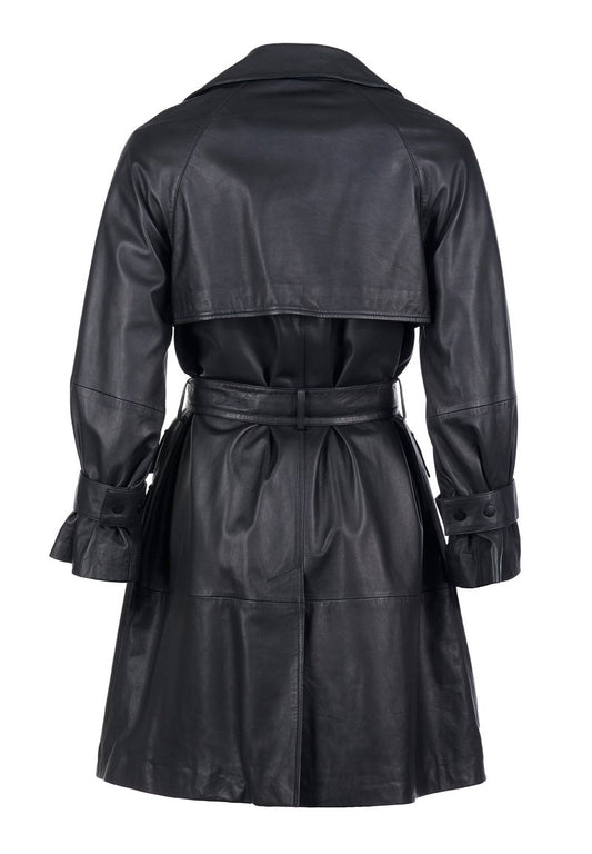 Maze Trenchcoat - Black