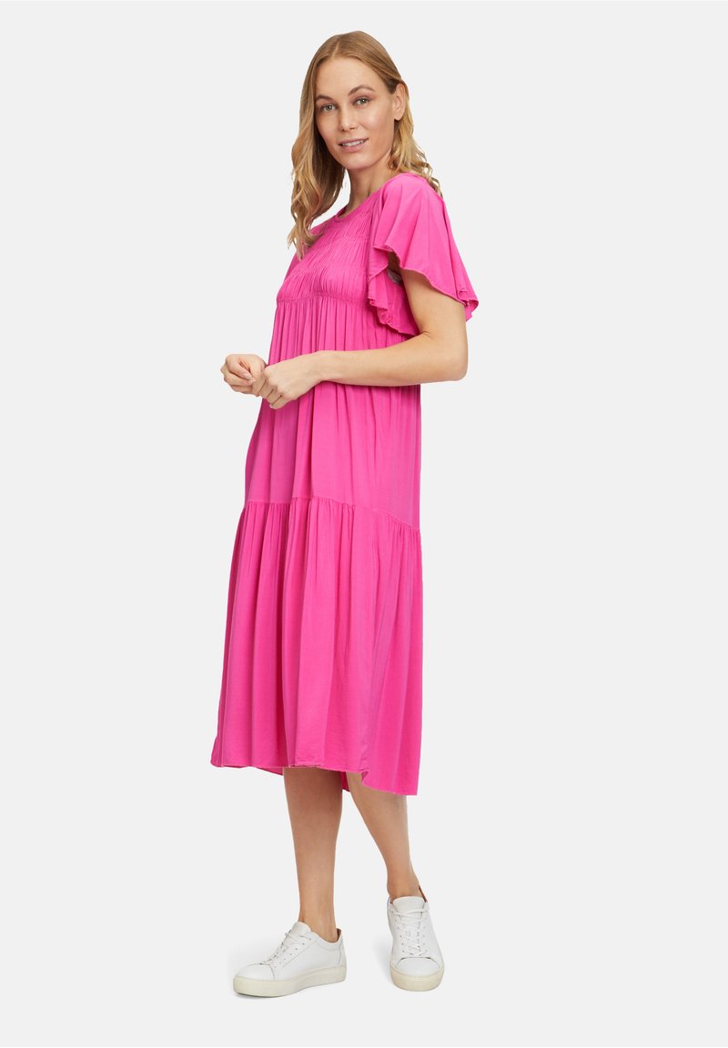 CARTOON UNIFARBEN - Freizeitkleid - Fuchsia Rose
