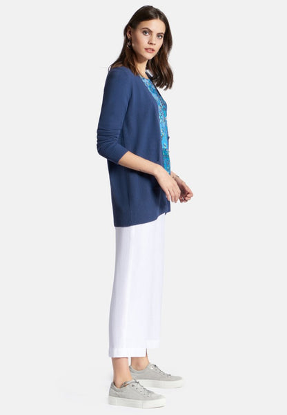  PETER HAHN - Strickjacke - Blue