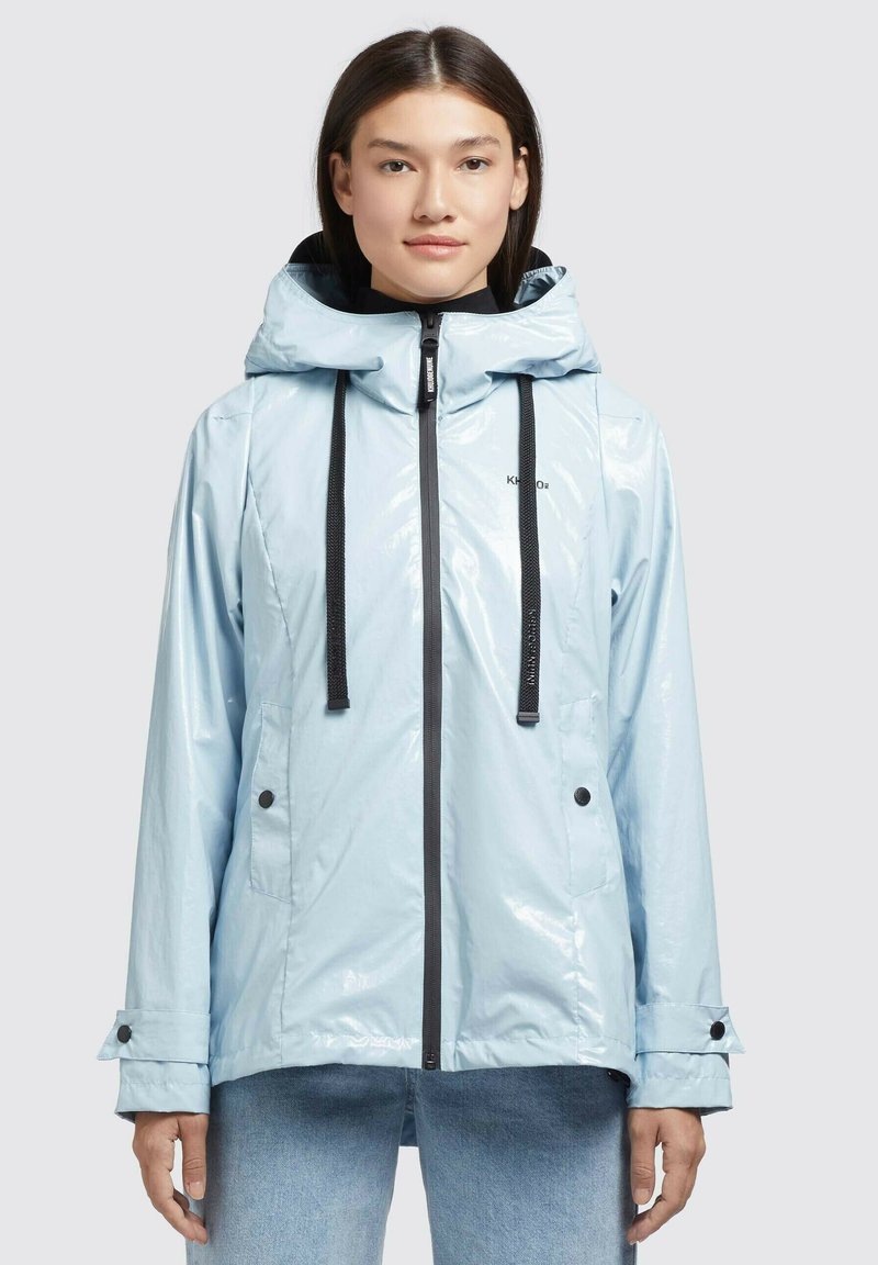 Khujo SOMIA - Regenjacke / Wasserabweisende Jacke - Hellblau