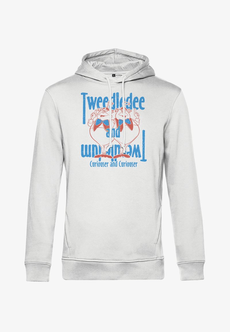 Henry Tiger ALICE IN WONDERLAND TWEEDLES - Kapuzenpullover - White