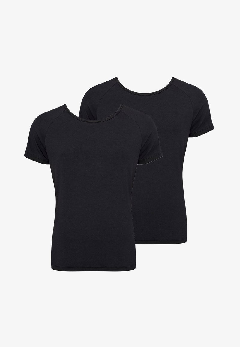 Sloggi T-SHIRT - Nachtwäsche Shirt - Schwarz