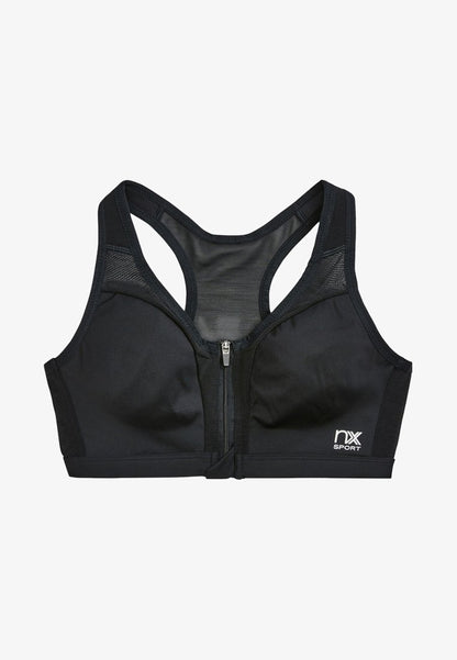 Next HIGH IMPACT ZIP FRONT - Bustier - Pink