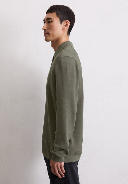Marc O'Polo LANGARM-REGULAR - Polo Shirt - Copley Brown
