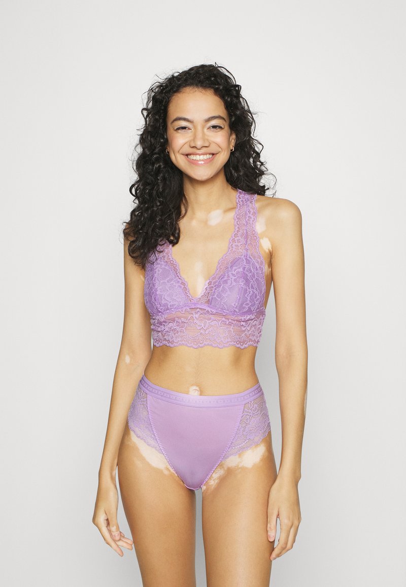 Pieces PCLINA RAZORBACK - Bustier - Lavendula
