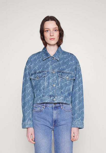 Hugo GALENTINA - Jeansjacke - Bright Blue