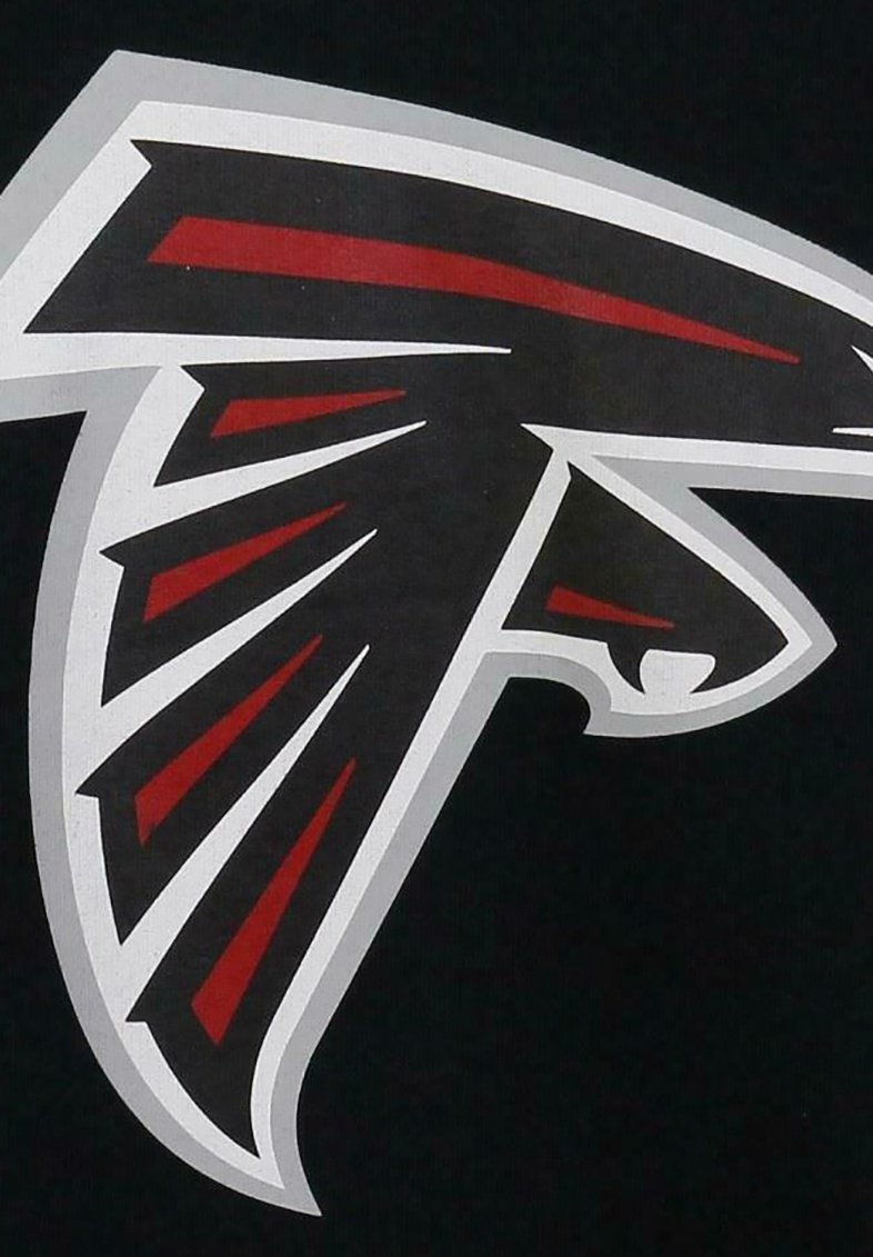 NEW ERA ATLANTA FALCONS TEAM LOGO PO - Kapuzenpullover - Schwarz