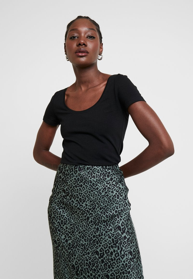 Anna Field 2 PACK - T-Shirt Basic - Black