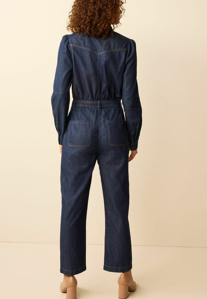 Next BUTTON THROUGH STANDARD - Jumpsuit - Blue