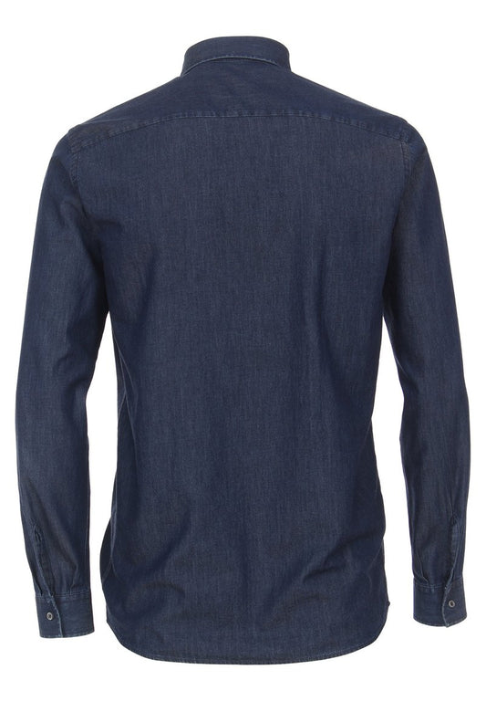  UNI CASUAL FIT - Hemd - Dunkelblau