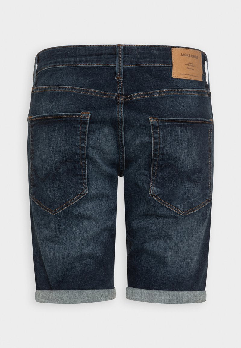 Jack & Jones JJIRICK JJICON - Jeans Shorts - Blue Denim